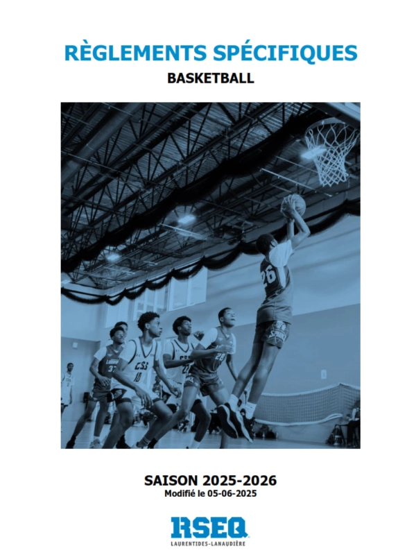 2025 2026 règlement spécifique rseqll